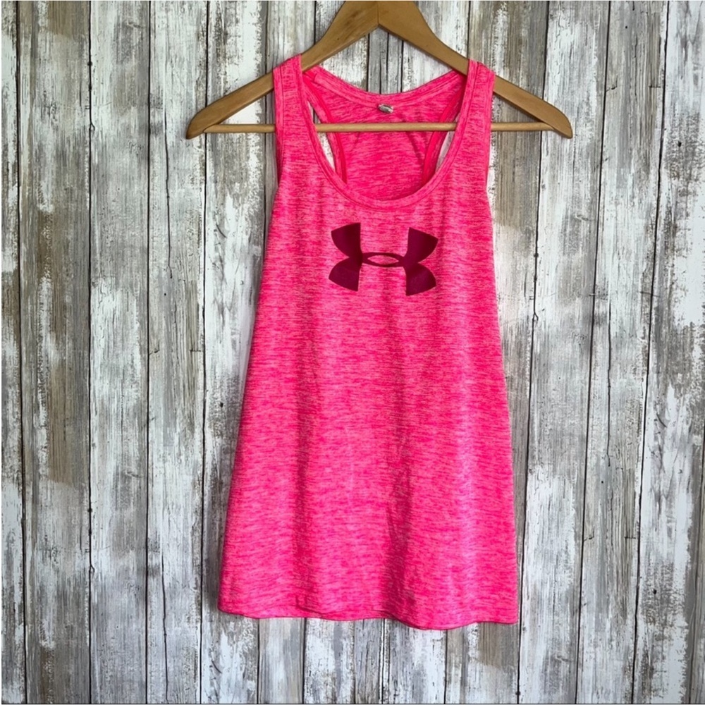 Under Armor Pink Loose Tank - Picture 2 of 5